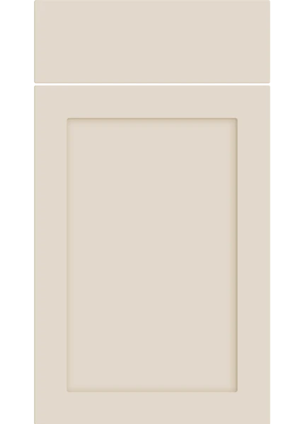 Oakham Supermatt Taupe Grey kitchen cupboard door