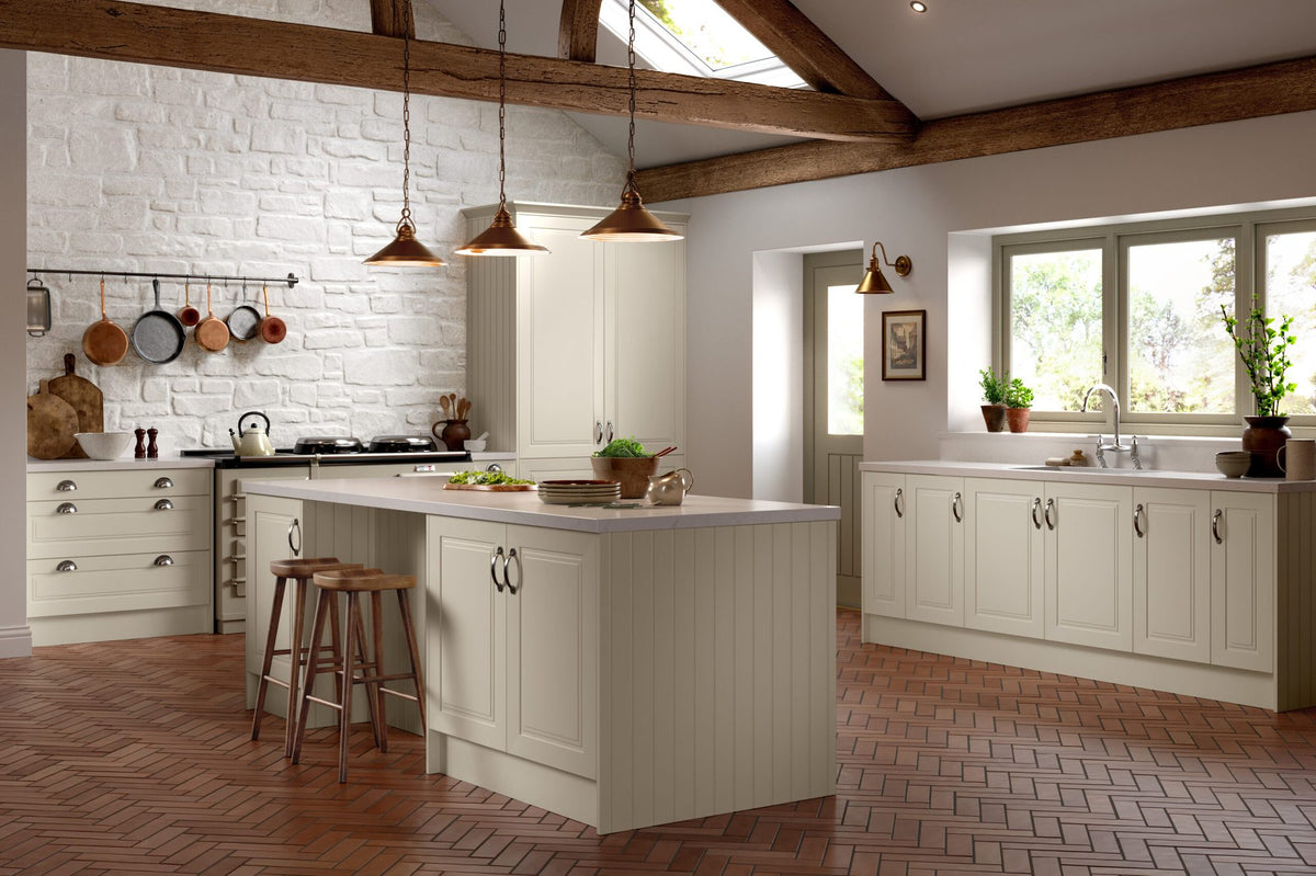 Kitchen with Paris Antique White doors
