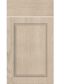 Paris Cremona Oak Cotta kitchen cupboard door