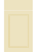 Paris High Gloss Cream kitchen cupboard door