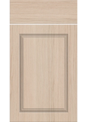 Paris Light Vicenza Oak kitchen cupboard door