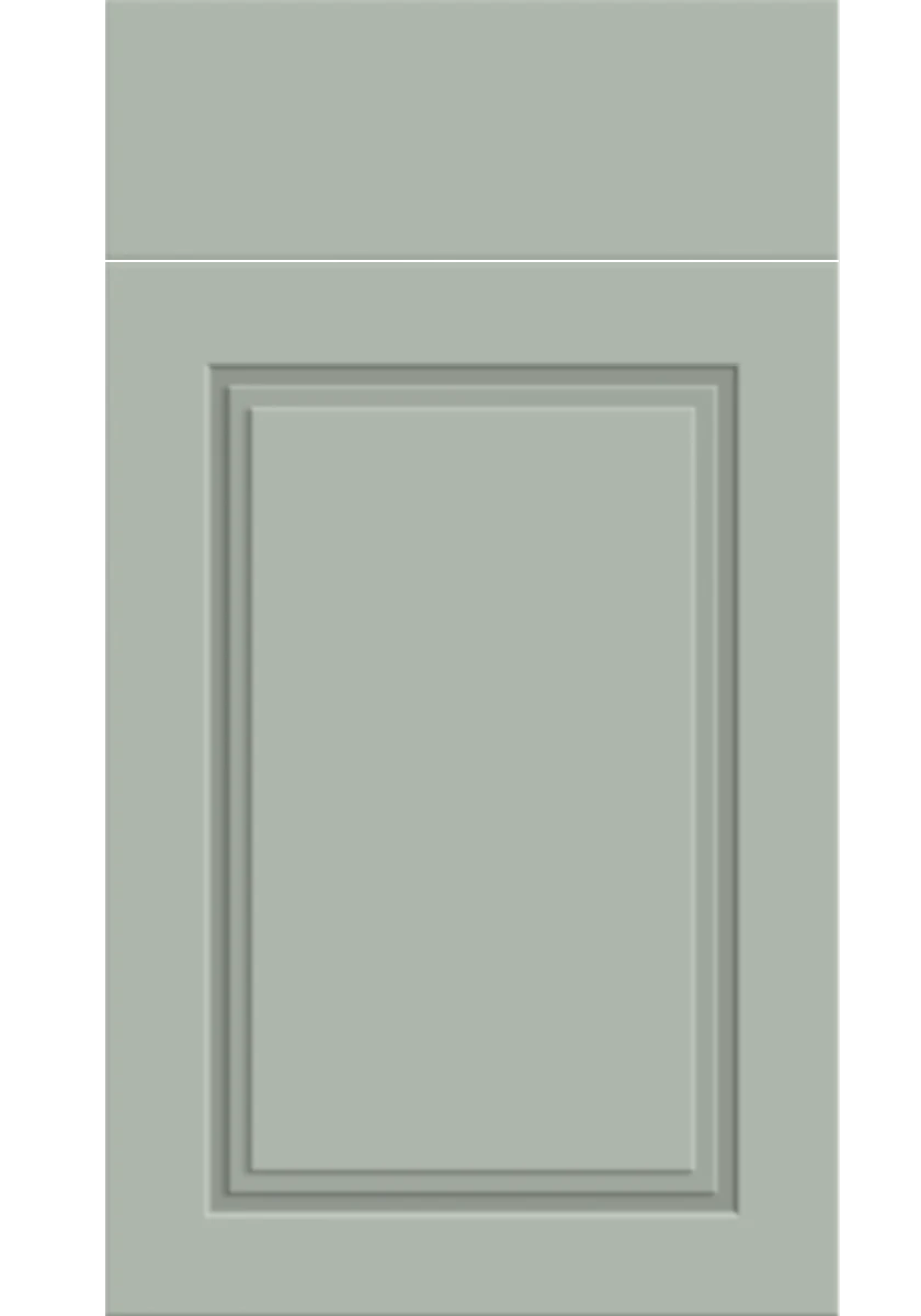 Paris Panel kitchen door and drawer front in Matt Pistachio