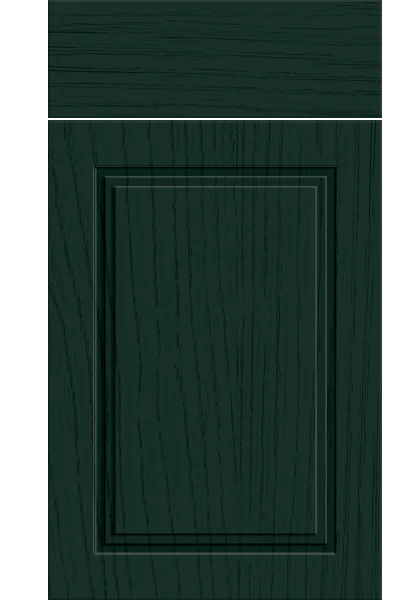 Paris Paint Flow Matt Fir Green kitchen cupboard door