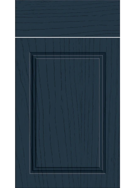 Paris Paint Flow Matt Indigo Blue kitchen cupboard door