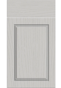 Paris Paint Flow Matt Light Grey kitchen cupboard door