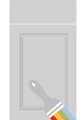 Paris Paint Ready kitchen cupboard door