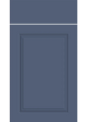 Paris Supermatt Alby Blue kitchen cupboard door
