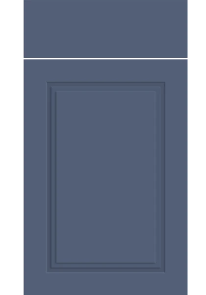 Paris Supermatt Alby Blue kitchen cupboard door