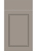 Paris Panel kitchen door and drawer front in Supermatt Clay Grey