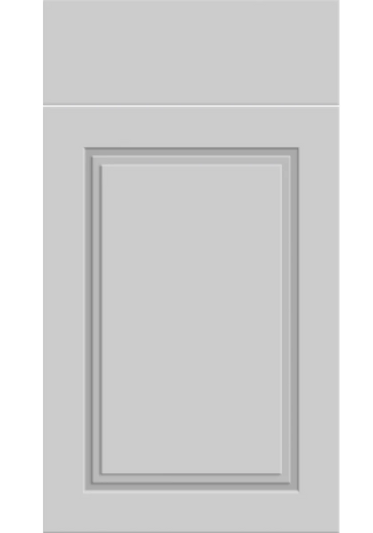 Paris panel kitchen door in Supermatt Dove Grey
