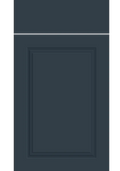 Paris Supermatt Indigo Blue kitchen cupboard door