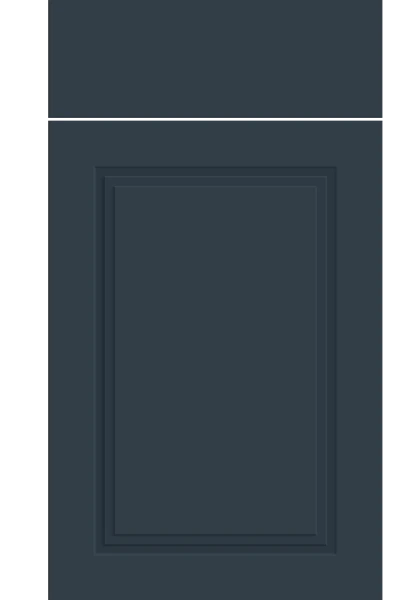 Paris Supermatt Indigo Blue kitchen cupboard door