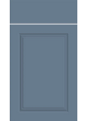 Paris Supermatt Misty Blue kitchen cupboard door