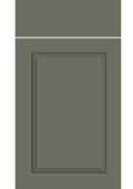 Paris Supermatt Smoke Green kitchen cupboard door