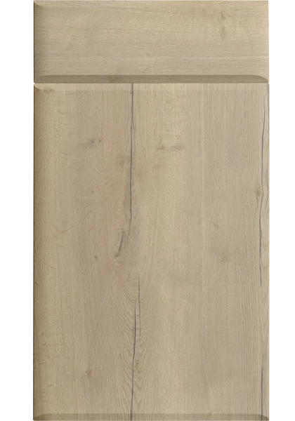 Pisa Halifax Natural Oak kitchen cupboard door