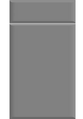 Pisa High Gloss Dust Grey kitchen cupboard door