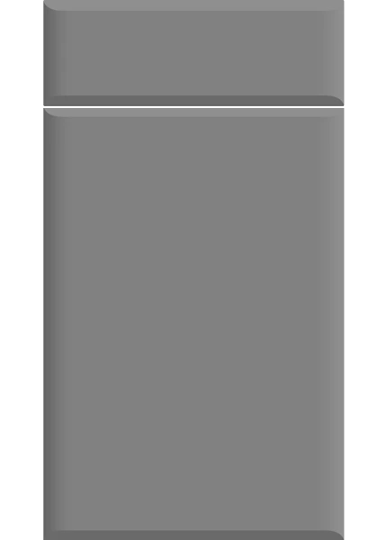 Pisa High Gloss Dust Grey kitchen cupboard door