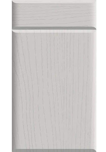 Pisa Paint Flow Matt Light Grey kitchen cupboard door