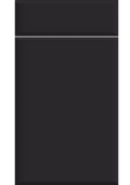 Pisa Supermatt Black kitchen cupboard door