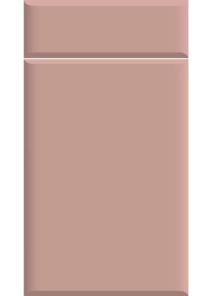 Pisa Supermatt Blush Pink kitchen cupboard door