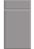 Pisa Supermatt Dust Grey kitchen cupboard door