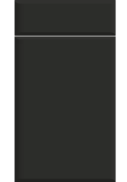 Pisa Supermatt Graphite kitchen cupboard door