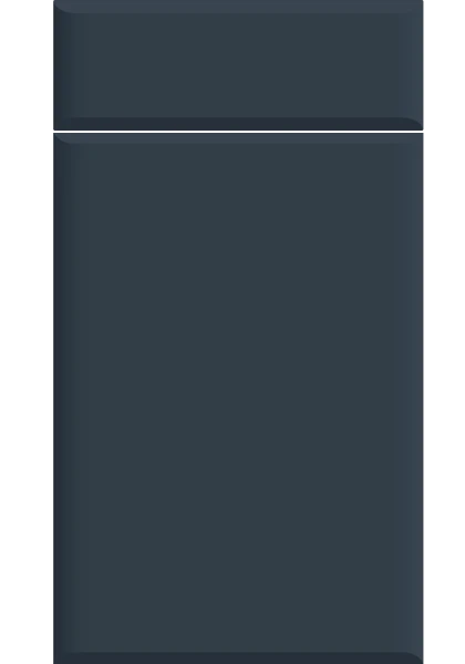 Pisa Supermatt Indigo Blue kitchen cupboard door