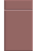 Pisa Supermatt Rusty Red kitchen cupboard door
