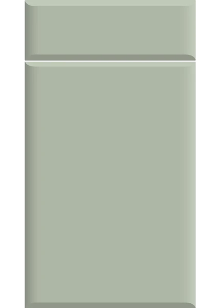 Pisa Supermatt Sage Green kitchen cupboard door
