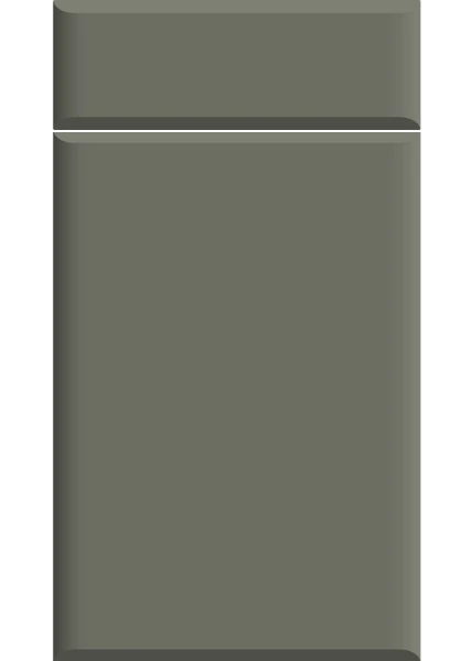 Pisa Supermatt Smoke Green kitchen cupboard door