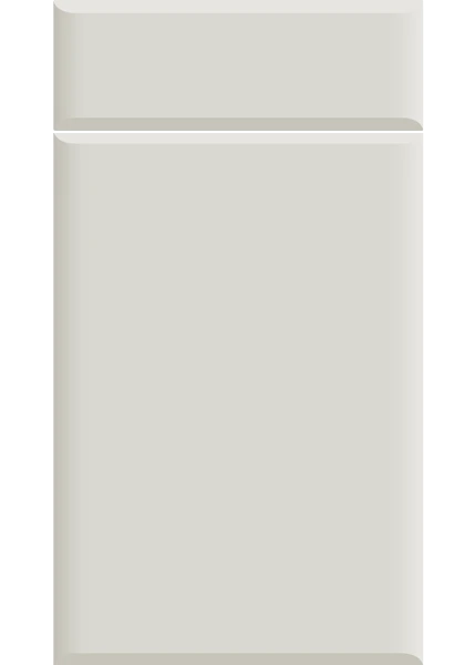 Pisa Supermatt White Grey kitchen cupboard door