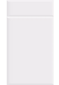 Pisa Supermatt White kitchen cupboard door