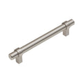 Rail bar handle in stainless steel, 167mm long