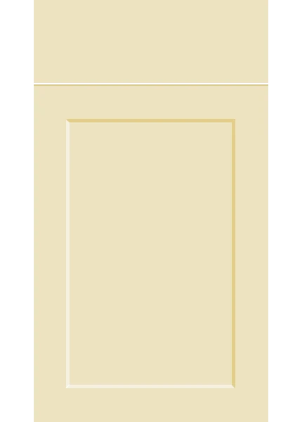 Richmond High Gloss Cream kitchen cupboard door
