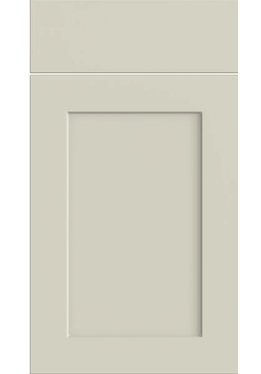 Richmond Shaker kitchen door and drawer front in Matt Mussel