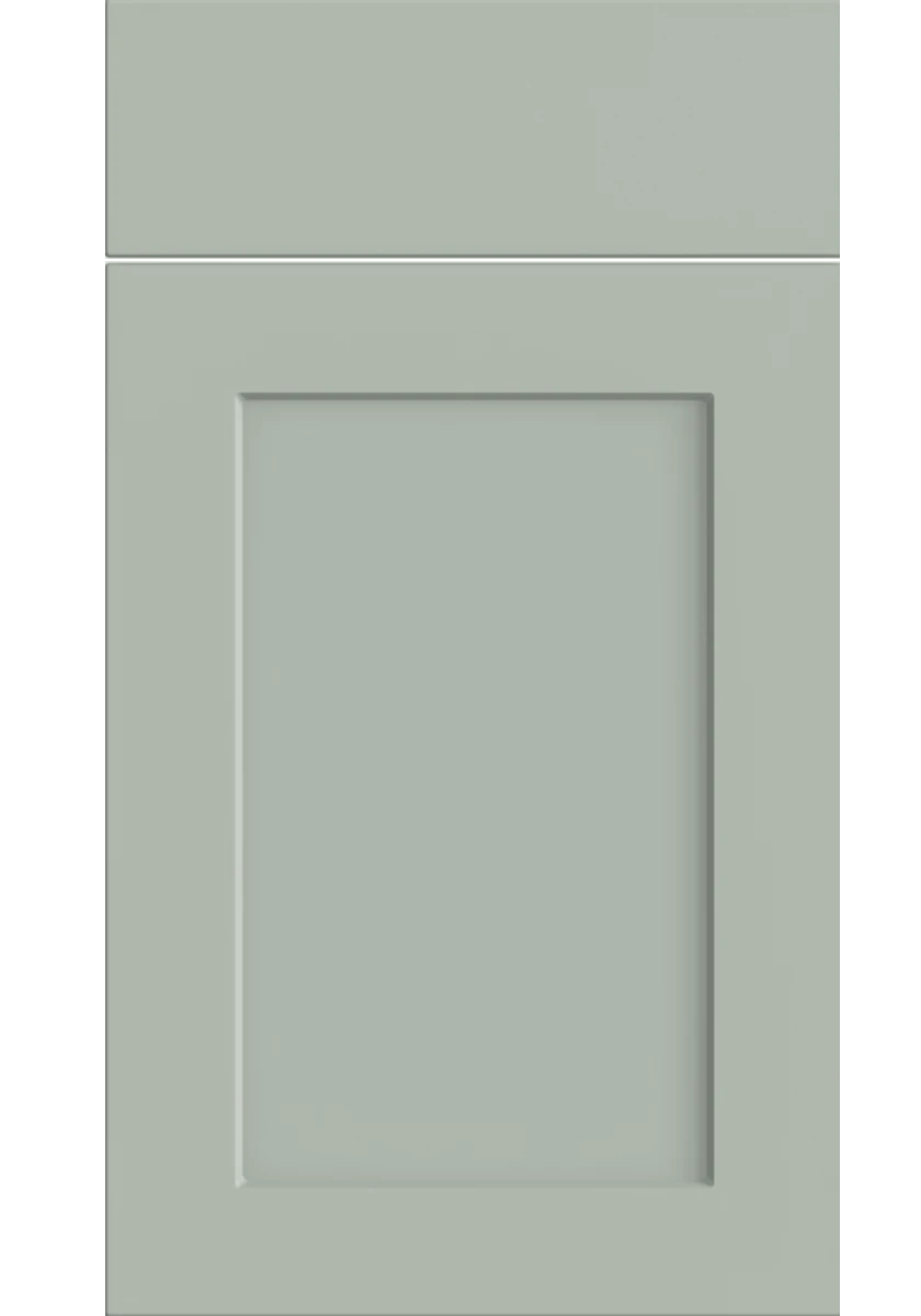 Richmond Shaker kitchen door and drawer front in Matt Pistachio