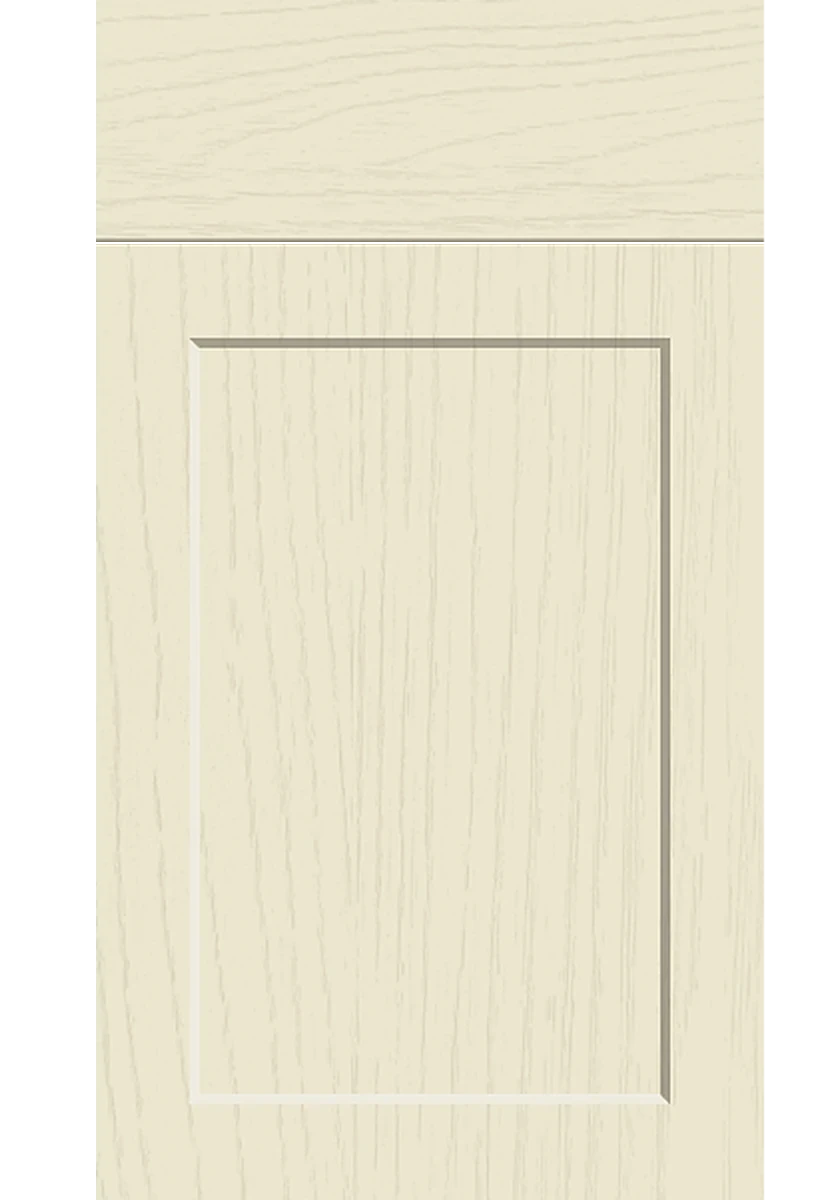 Richmond Shaker kitchen door and drawer front in Paint Flow Matt Cream