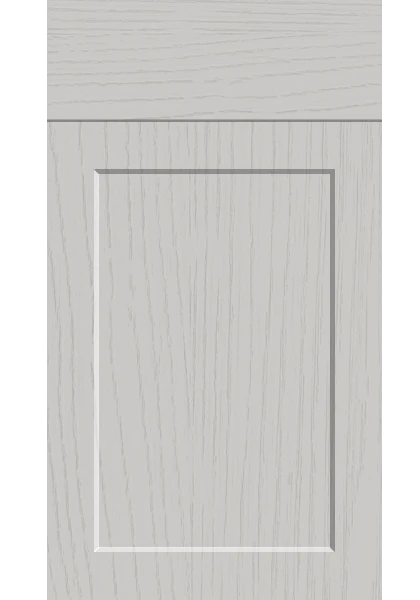 Richmond Paint Flow Matt Light Grey kitchen cupboard door