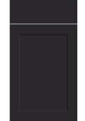 Richmond Supermatt Black kitchen cupboard door
