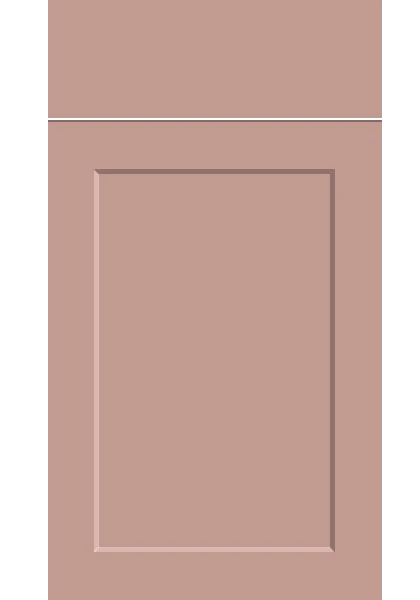 Richmond Supermatt Blush Pink kitchen cupboard door