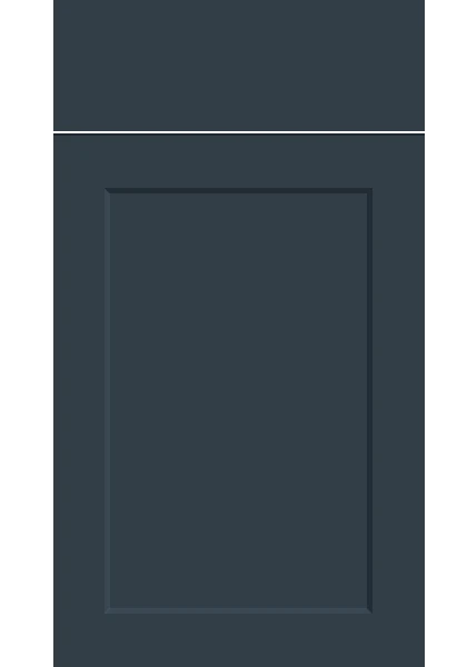 Richmond Supermatt Indigo Blue kitchen cupboard door