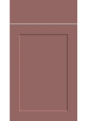 Richmond Supermatt Rusty Red kitchen cupboard door