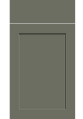 Richmond Supermatt Smoke Green kitchen cupboard door