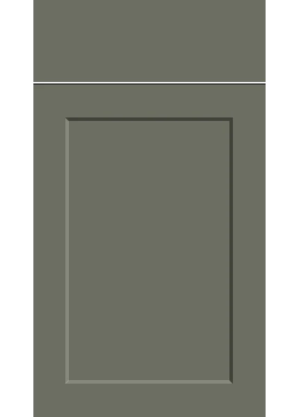 Richmond Supermatt Smoke Green kitchen cupboard door