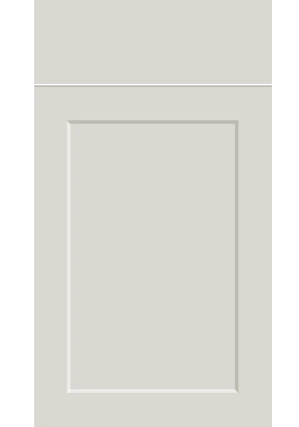 Richmond Supermatt White Grey kitchen cupboard door