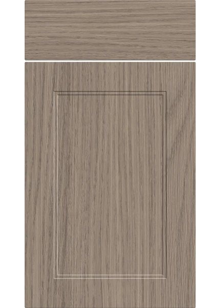 Rowen Grey Vicenza Oak kitchen cupboard door