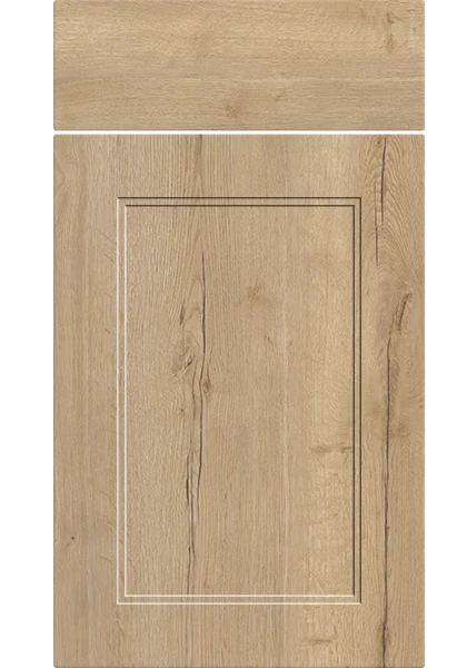 Rowen Halifax Natural Oak kitchen cupboard door