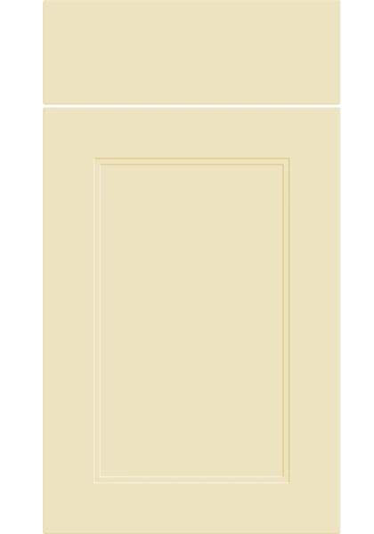 Rowen High Gloss Cream kitchen cupboard door