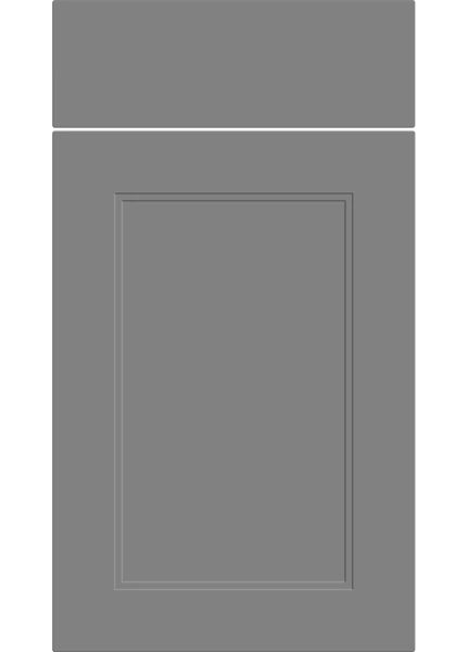 Rowen High Gloss Dust Grey kitchen cupboard door