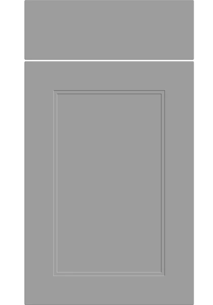 Rowen High Gloss Light Grey kitchen cupboard door